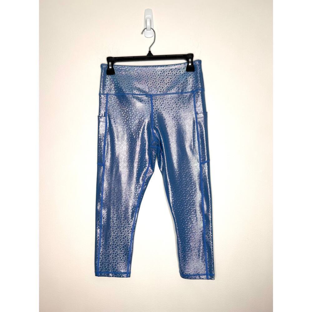 Zyia Active Mermaid Light n Tight Hi-Rise Capri Sz M (8-10)